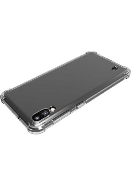 Samsung Galaxy M10 Kılıf Ultra Korumalı Şeffaf Anti Shock Kılıf + Nano Ekran Koruyucu