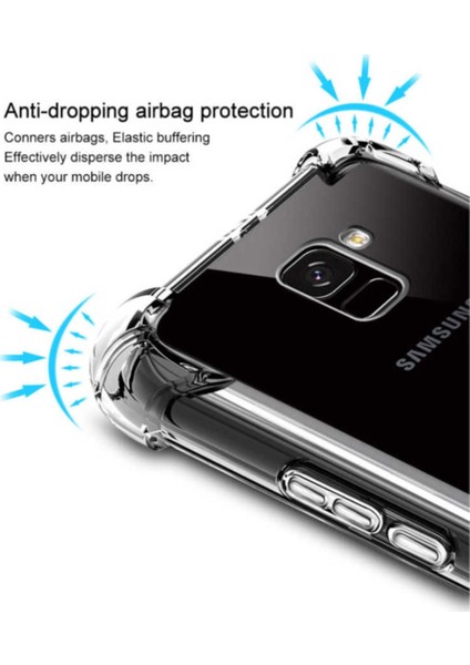 Samsung Galaxy J6 Kılıf Ultra Korumalı Şeffaf Anti Shock Kılıf