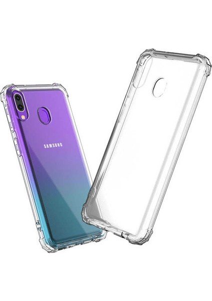 Samsung Galaxy A30S Kılıf Ultra Korumalı Şeffaf Anti Shock Kılıf + Tam Kaplayan 5D Cam Ekran Koruyucu fiyatları