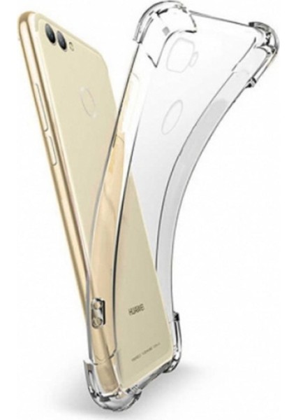 Huawei P Smart Kılıf Ultra Korumalı Şeffaf Anti Shock Kılıf + Nano Ekran Koruyucu