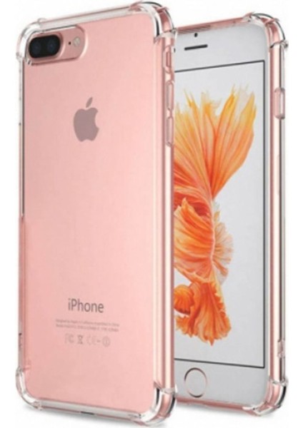 Apple iPhone 6/6s Kılıf Ultra Korumalı Şeffaf Anti Shock Kılıf + Nano Ekran Koruyucu