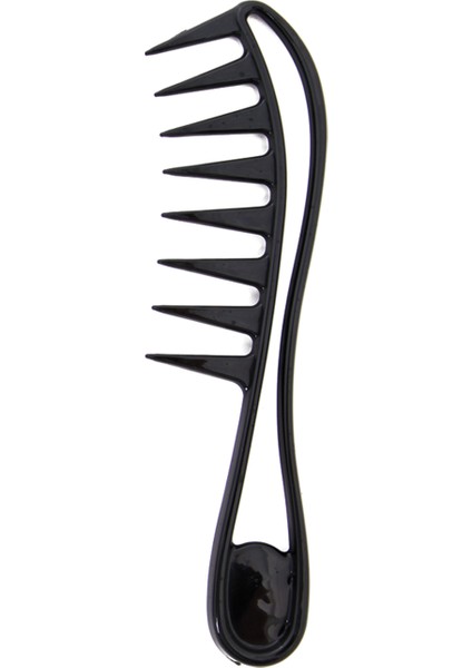 Abs Tarak -177 Çift Taraflı Plastik Tarak Tüm Saçlar İçin Pürüzsüzleştirici Etki