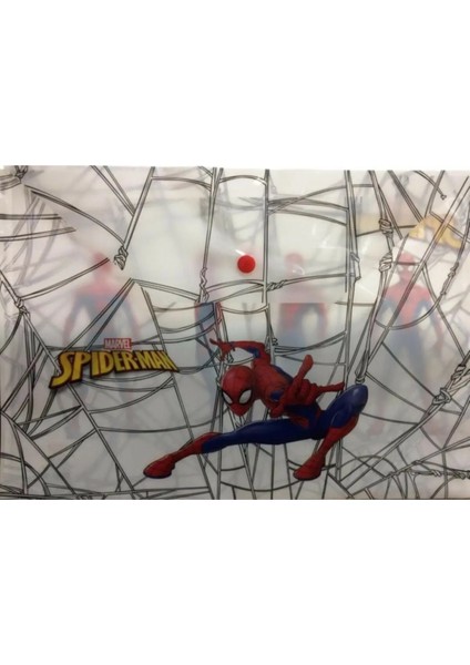 A4 Çıtçıtlı Dosya Plastik Spiderman