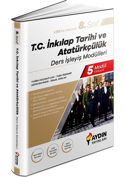 Aydın Yayınları 8. Sınıf İnkılap Tarihi ve Atatürkçülük Ders İşleyiş Modülleri