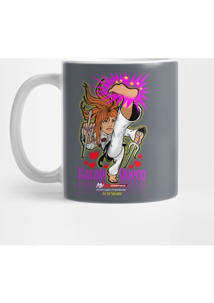 Karate Queen Kupa Bardak