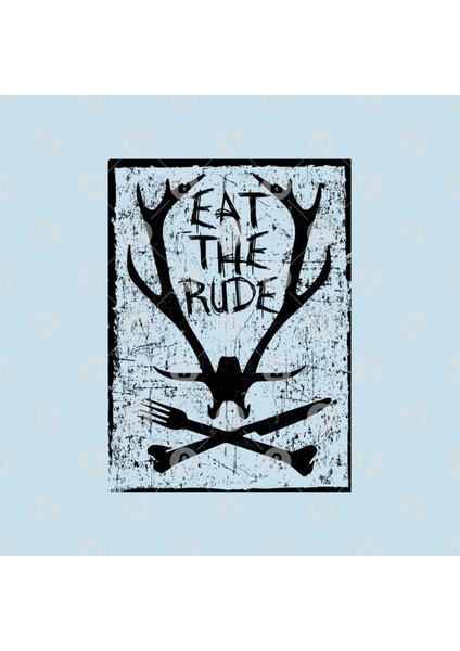 Eat The Rude - Hannibal (Black) Kupa Bardak