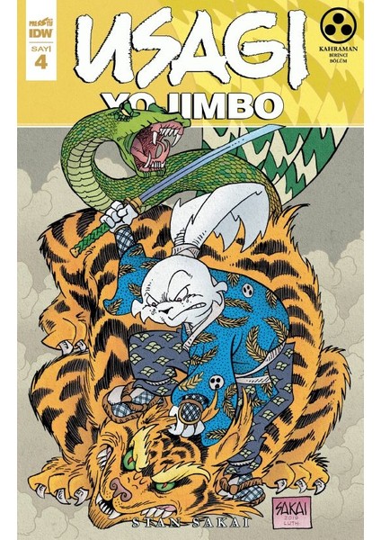 Usagi Yojimbo Sayı 4 - Stan Sakai