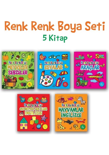 Renk Renk Boya Set - Serkan Karakoç