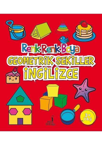 Renk Renk Boya Geometrik Şekiller İngilizce - Serkan Karakoç