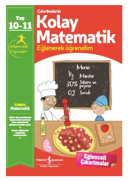 Çıkartmalarla Kolay Matematik 1011 Yaş - First4Maths