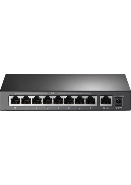 TL-SF1009P. 9-Port 10/100Mbps Masaüstü Switch with 8-Port PoE+