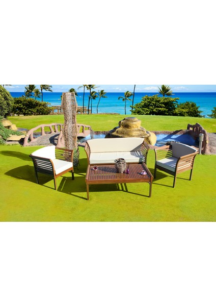 Ahşap Bahçe Oturma Grubu Bahçeme Çeşme Takım fiyatları