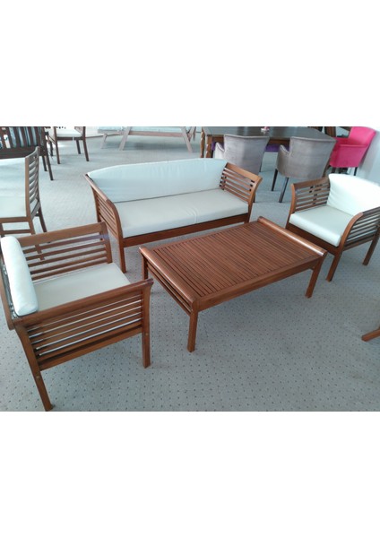 Ahşap Bahçe Oturma Grubu Bahçeme Çeşme Takım modelleri