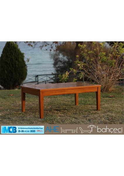 Çengelköy Bahçe Oturma Grubu Demonte Ahşap Set