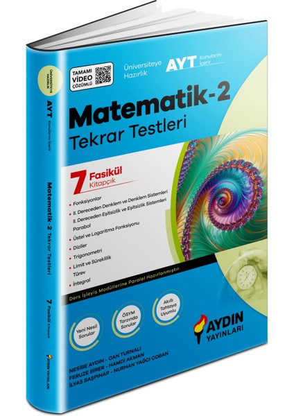 Üniversiteye Hazırlık Matematik-2 Tekrar Testleri (AYT)