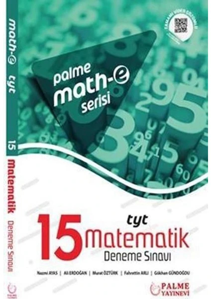 Palme Yayıncılık TYT Matematik 15 Deneme Sınavı Mathe Serisi