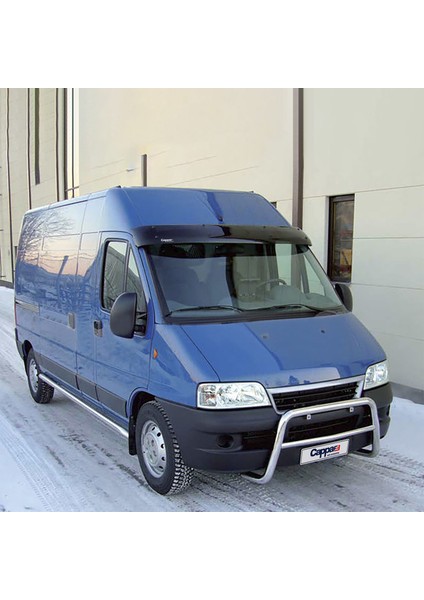 Citroen Relay Ön Cam Güneşliği Siperlik Vizör Şapka Terek (Abs) Parlak Siyah 1994-2006