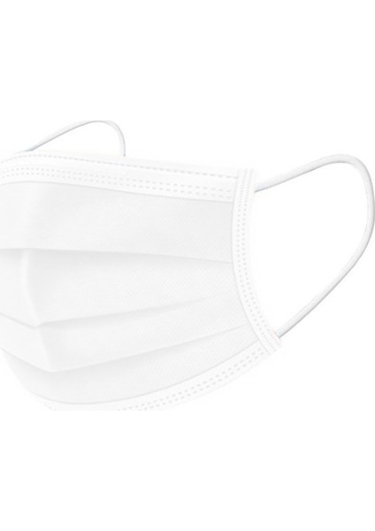 Ultrasonik Burun Telli Cerrahi Maske 50 Adet 2'li + Maske Takma Aparatı