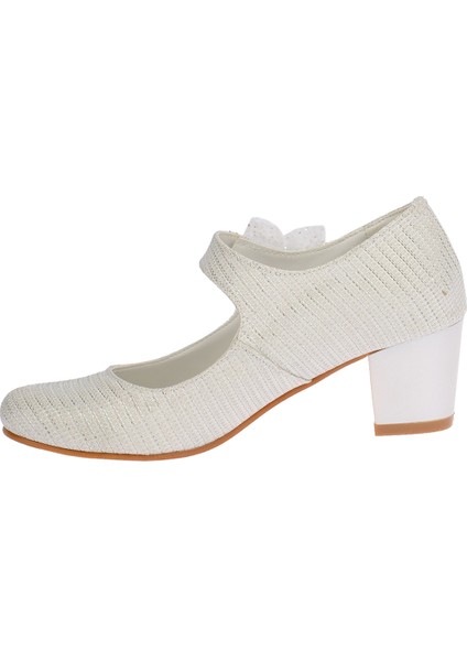 Kiko 751 Çupra Günlük Kız Çocuk 4 Cm Topuk Babet Ayakkabı Sedef modelleri