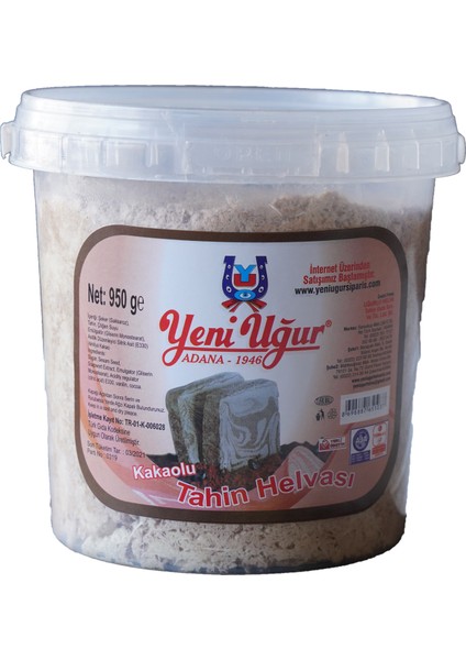 Yeni Uğur Kakaolu Tahin Helvası (Ambalaj) 950 gr