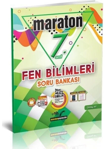 Maraton Yayıncılık 7.sınıf Fen Bilimleri Soru Bankası