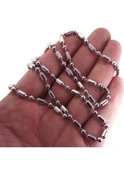 Orta Kalınlıkta Bambu Paslanmaz Çelik Erkek Kolye Zincir fiyatları