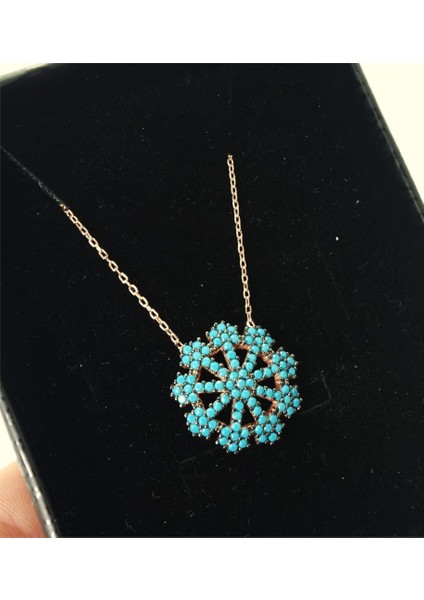 Büyük Boy Kadın Gümüş Kartanesi Kolye fiyatları