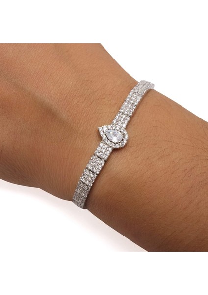 Damla Su Yolu Gümüş Bileklik fiyatları