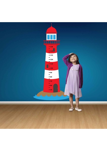 Kt Decoration Uzay Istasyonu Boy Ölçer Çocuk Odası Duvar Sticker