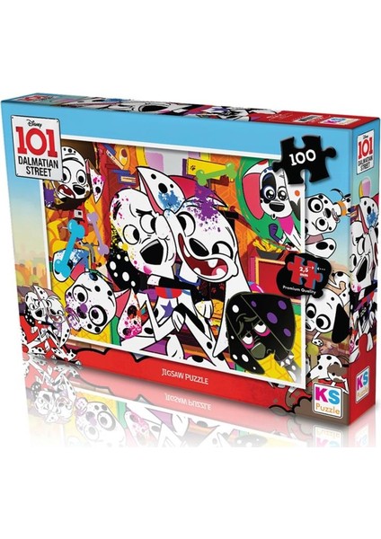 Ks Dalmatian 100 Parça Puzzle