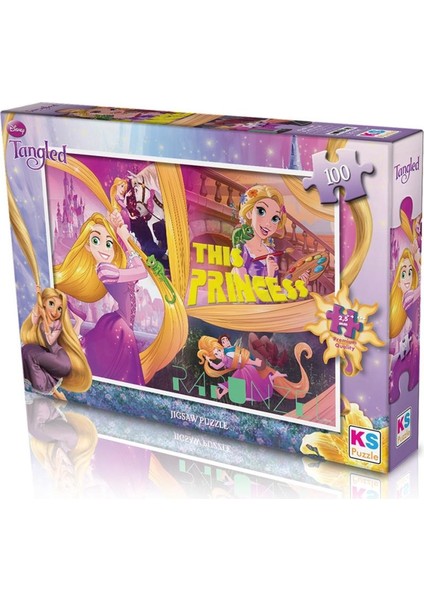 KS Games Tangled 100 Parça Puzzle