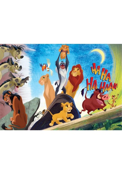 Lion King 100 Parça Puzzle