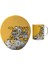 Yellow Happy Kupa Bardak ve Mousepad Seti 1