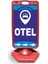 Otel Reklam ve Yönlendirme Uyarı Dubasi A Tabela Kırmızı 1