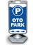 Otopark Reklam ve Yönlendirme Uyarı Dubasi A Tabela Gri 1