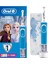 Çocuklar İçin Şarj Edilebilir Diş Fırçası D100 Vitality Frozen Özel Seri + Seyahat Kabı 1