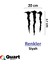 Monster Pençe - Far ve Cam Sticker 2
