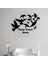 Home Sweet Home Duvar Yazısı Duvar Stickerı 60 x 40 cm Siyah 1