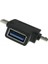 4372 USB 3.0 To Type C Micro USB 3.1 Data Şarj Çevirici Dönüştürücü Adaptör 3