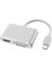 4366 USB Type C To HDMI VGA 3.1 4K Çevirici Dönüştürücü Adaptör 1