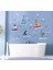 Deniz Yelkenli Bebek ve Çocuk Odası Dekorasyonu Duvar Süsü Sticker 3