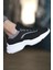 Siyah Beyaz Fileli Erkek Sneaker 0012157A 1