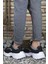 Siyah Beyaz Fileli Erkek Sneaker 0012157A 5