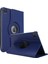 Apple iPad Pro 11" 2020 2.Nesil Kılıf (A2228-A2068-A2230) 360 Rotating Stand Deri Lacivert 2
