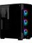 CC-9011190-WW İCUE 220T RGB CAM ÖN PANEL TEMPERLİ CAM YAN PANEL MİD TOWER OYUNCU BİLGİSAYAR KASASI, SİYAH 1