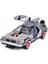 Geleceğe Dönüş Arabası Seri 3 Metal Model Araba Back To The Future Delorean 1/24 Ölçek 1