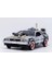 Geleceğe Dönüş Arabası Seri 3 Metal Model Araba Back To The Future Delorean 1/24 Ölçek 2