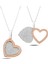 Çift Katlı Kalp Kolye 2