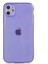 Apple iPhone 11 Kılıf Transparent Fx Soft Kılıf Mor 1