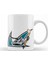Shark Hockey Team Logo Kupa Bardak Porselen 1